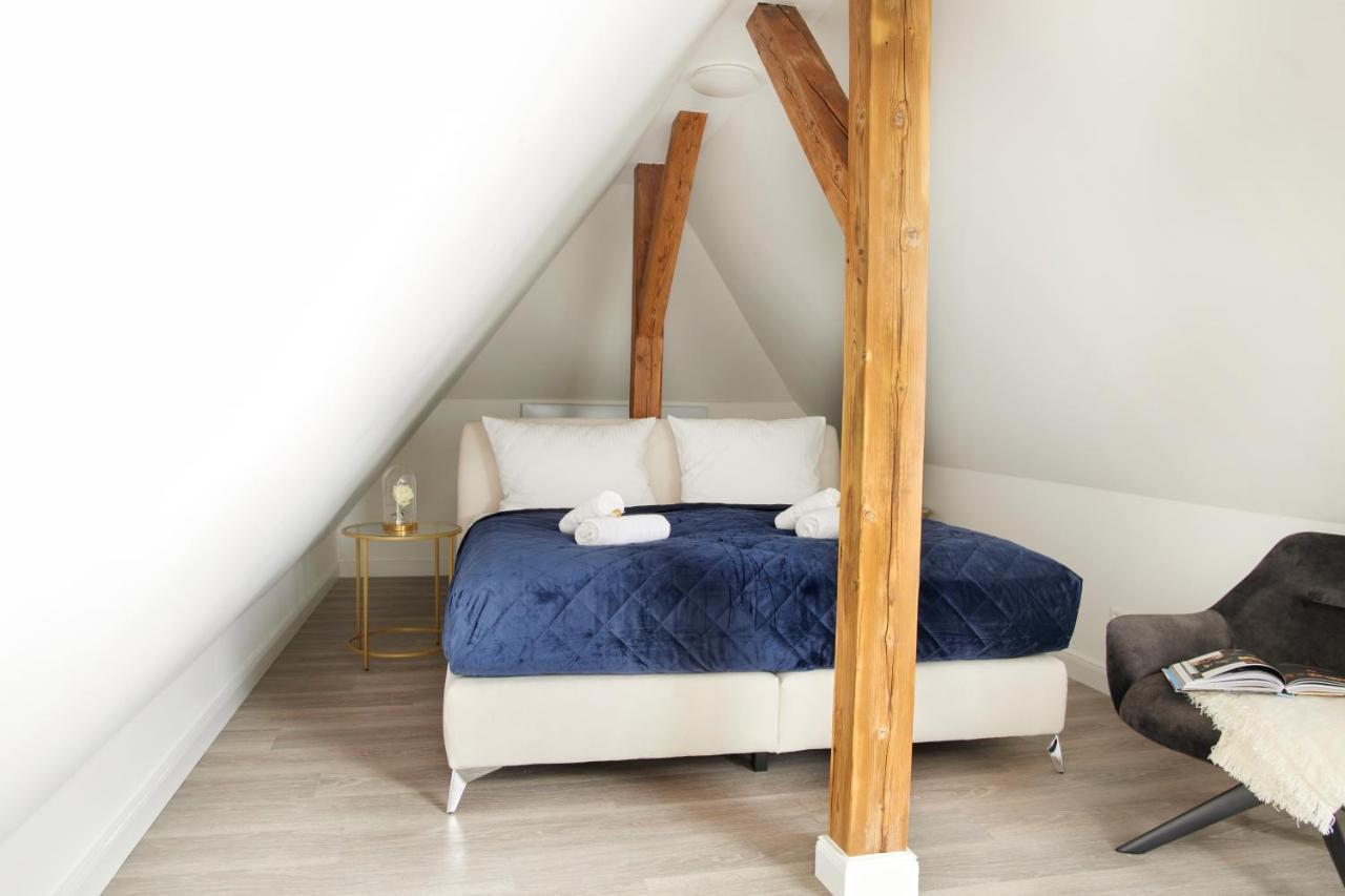 Schlossberg Residences - Xxl-Design-Apartment Mit Schlossblick Fuer Bis Zu 12 Personen ชเวทซิงเงน ภายนอก รูปภาพ