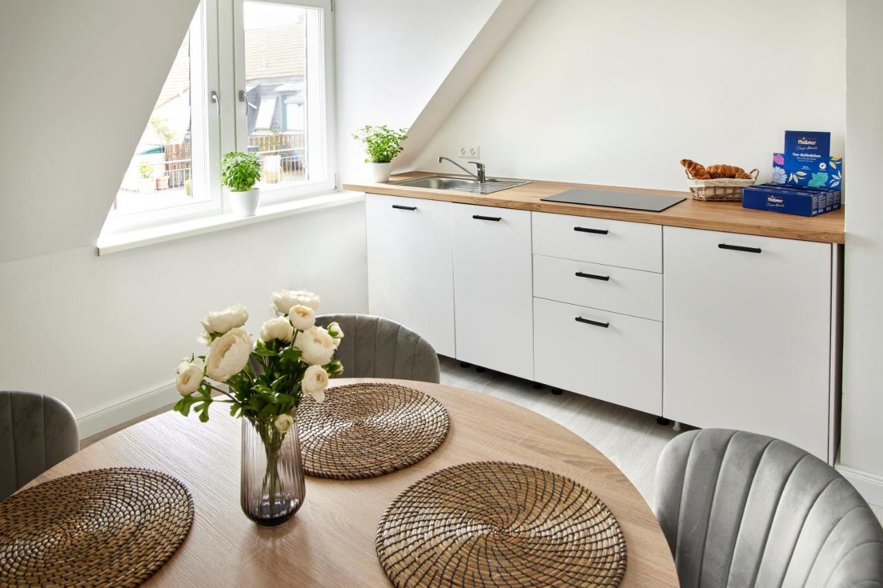 Schlossberg Residences - Xxl-Design-Apartment Mit Schlossblick Fuer Bis Zu 12 Personen ชเวทซิงเงน ภายนอก รูปภาพ