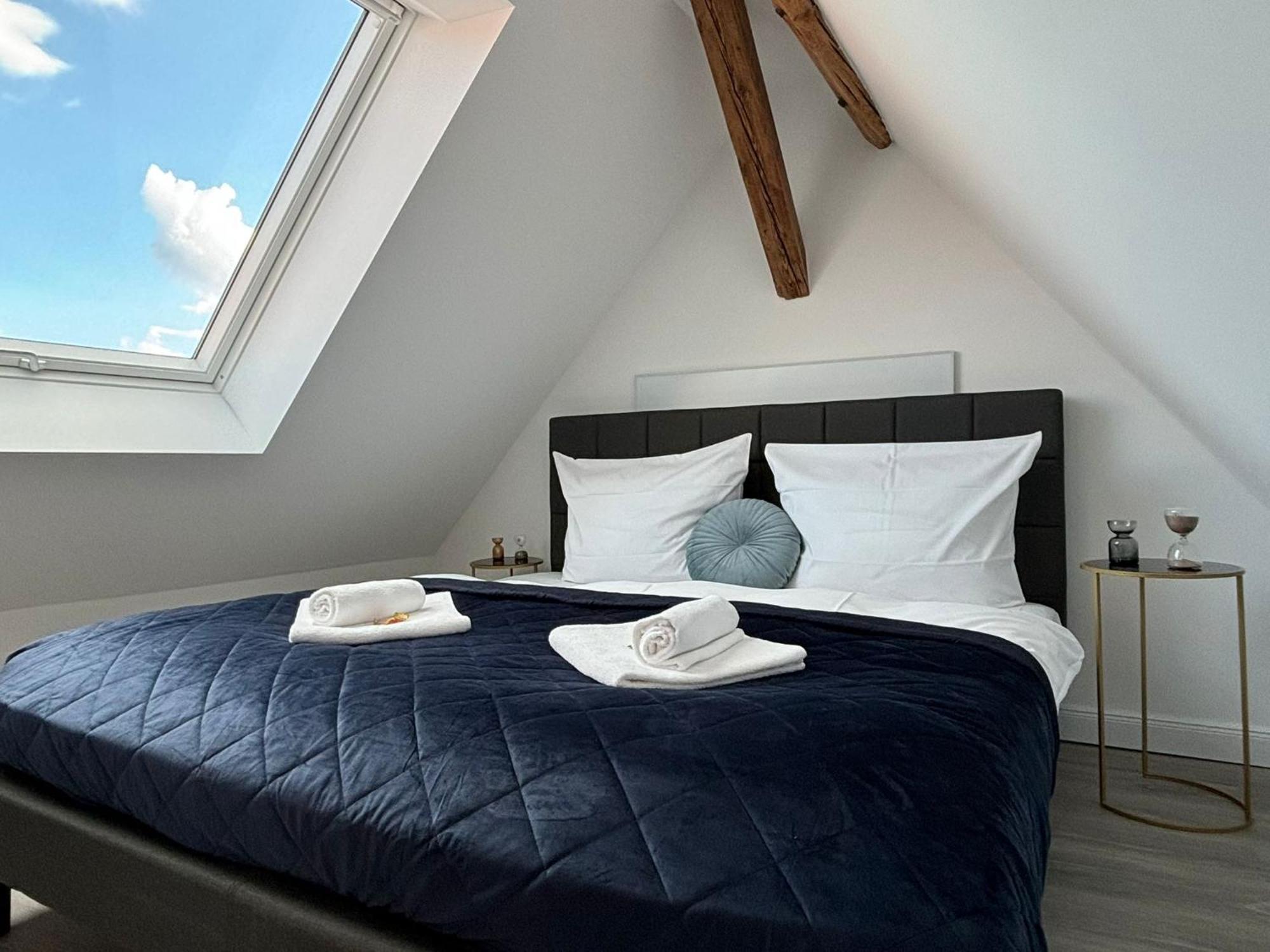 Schlossberg Residences - Xxl-Design-Apartment Mit Schlossblick Fuer Bis Zu 12 Personen ชเวทซิงเงน ภายนอก รูปภาพ